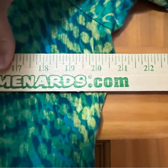 Ruby Rd. Teal and Green Top and Skirt Set Top size Large & Skirt Size 8 NWT - Picture 8 of 16